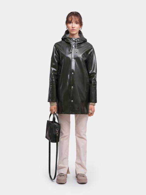 Stutterheim Stockholm Opal Raincoat Green