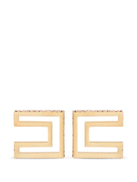 ELISABETTA FRANCHI Elisabetta Franchi Logo-motif Earrings