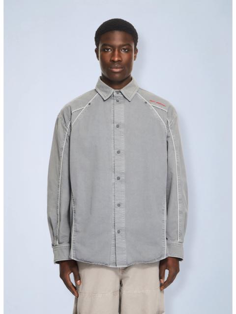 Off-White Off-White Men Garment-Dyed Sporty Shirt