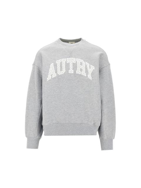 AUTRY Autry Macramé Logo College Sweatshirt Grey Men