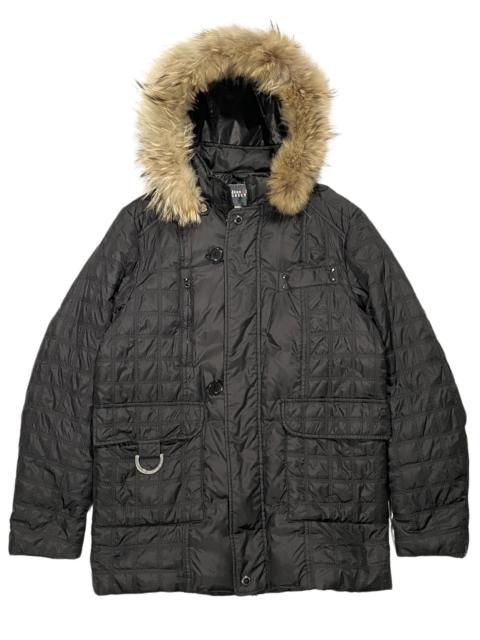 Jean Paul Gaultier Quilted Down Fur Parka