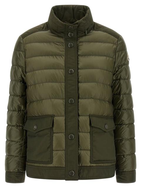 Moncler Origan Puffer Jackets Green
