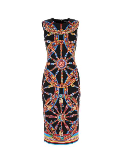 Dolce & Gabbana Dolce & Gabbana Women Printed Satin Dress