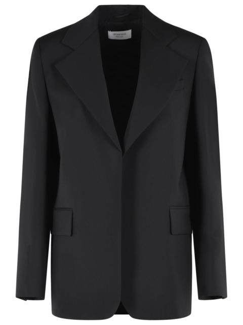 Sportmax Sportmax 'Tenace' Black Virgin Wool Oversize Blazer Women