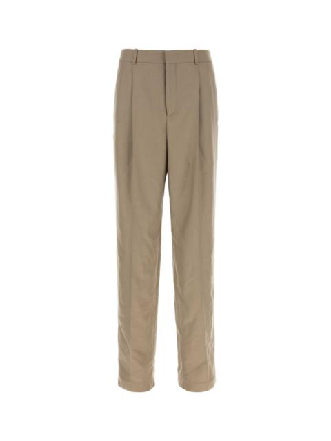 Saint Laurent Men Cappuccino Cashmere Pant