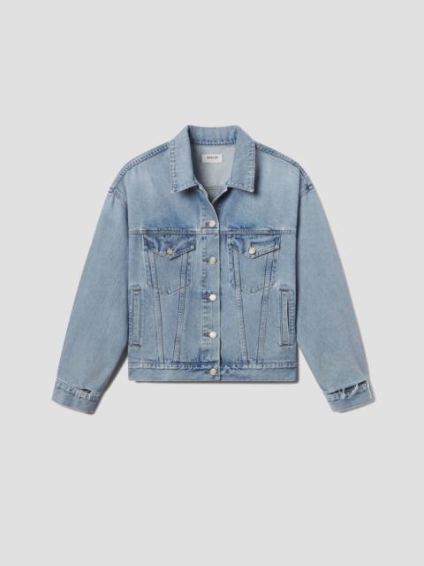 AGOLDE STEFANO JEAN JACKET IN FORCE