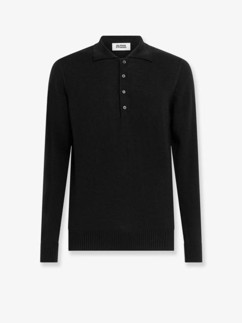 Other Designers Alpha-Studio Wool Polo Shirt