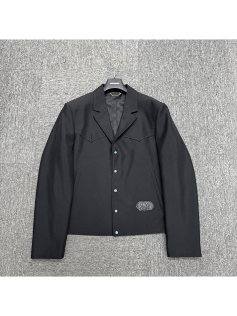 louis vuitton lv pharma turquoise short suit jacket