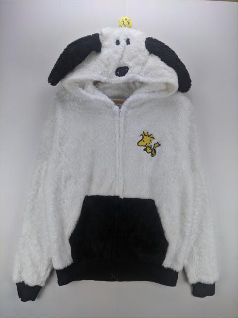 Other Designers Japanese Brand - Steals🔥Hoodie Peanuts Snoopy Face Hood Zip Up
