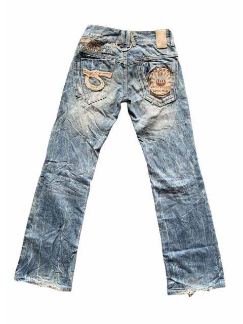 Other Designers Red Pepper Distressed Denim