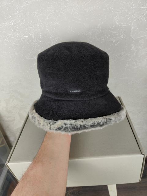 Other Designers Kangol Fleece Fur Bucket Hat