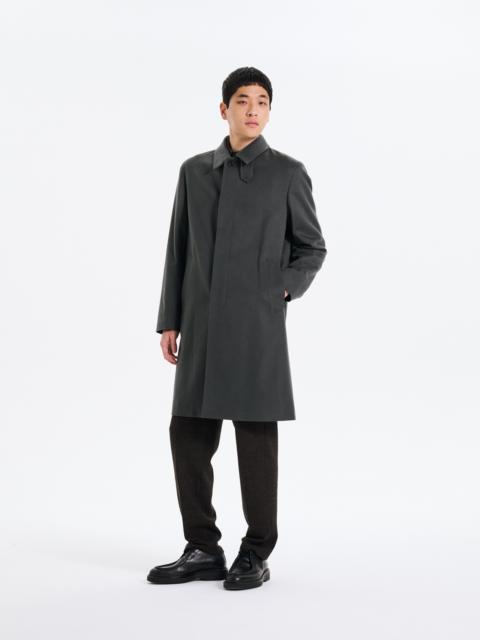 Mackintosh Dunkeld Loro Piana Rain System Wool Coat