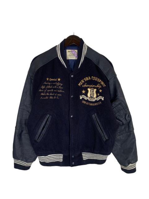Other Designers Japanese Brand - Men’s Bat-Su Championship Varsity Jacket Bat-Su Baseball