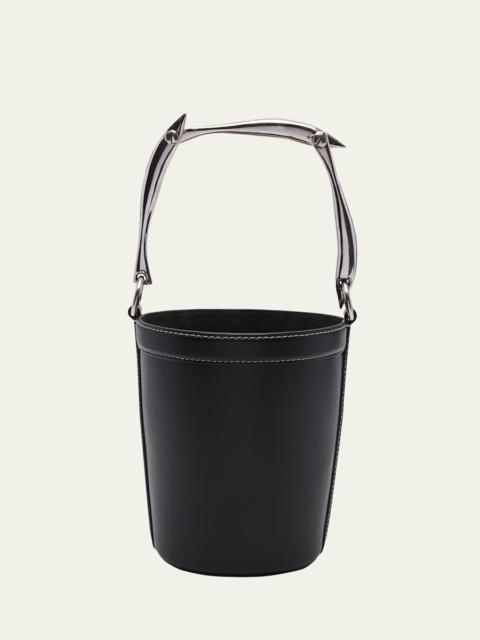Bottega Veneta Sardine Stitch Leather Bucket Bag