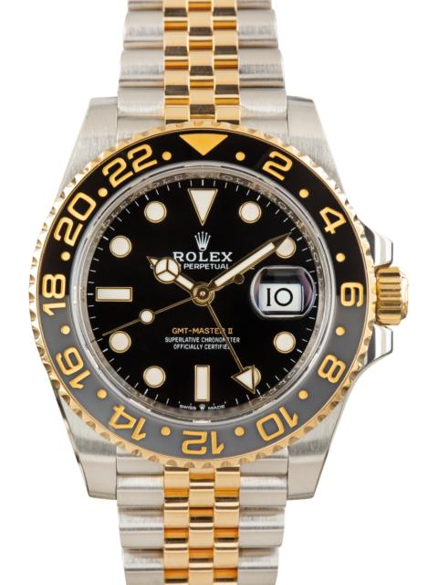 ROLEX Pre-Owned Zombie Rolex GMT-Master II Ref 126713GRNR Black Dial