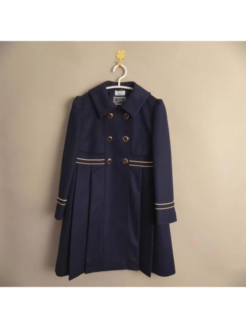 Miu Miu Miu Miu Navy Wool Coat
