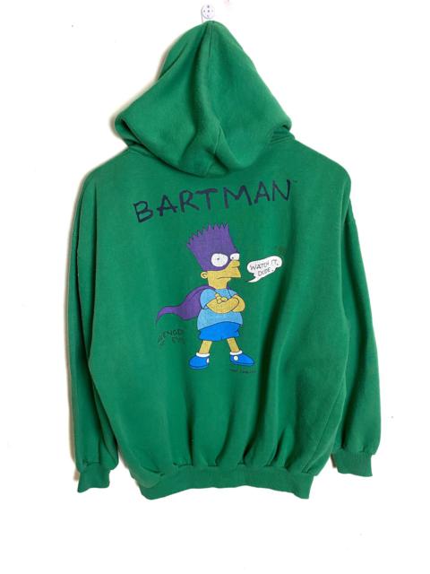 Other Designers The Simpsons - Vintage 90s Bartman The Simpsons Matt Groening Zipper Hoodie