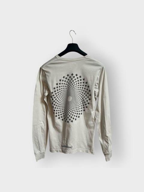 Chrome Hearts STEAL! Chrome Hearts Drone Crosses Long sleeve Tee