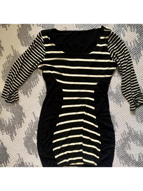 Other Designers Jane Norman Women's Black and White Dress