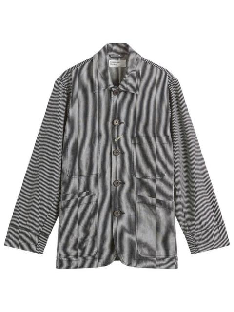 Universal Works Universal Works Hickory Stripe Original Bakers Jacket