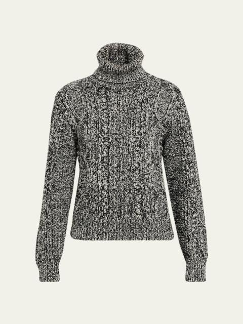 Moncler Grenoble Wool-Blend Turtleneck Sweater