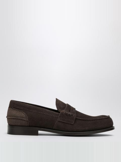 Church's Brown Pembrey moccasin in suede