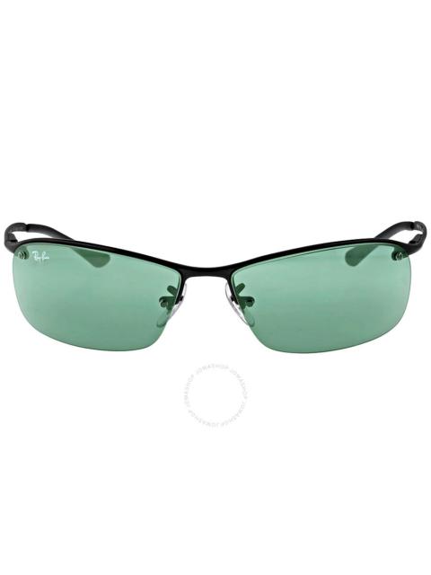 Ray-Ban Ray Ban Green Rectangular Men's Sunglasses RB3183 006/71 63