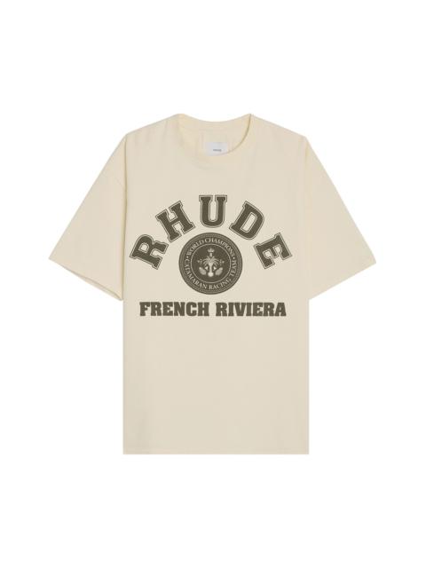 Rhude Rhude French Riviera Tee 'Vintage White'
