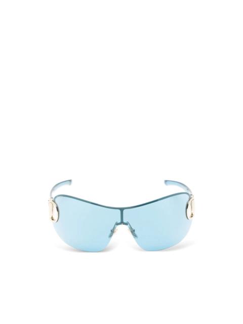 GUCCI Gucci Blue Sunglasses Women