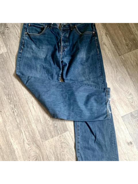 Other Designers John Rocha Men's Navy and Blue Jeans