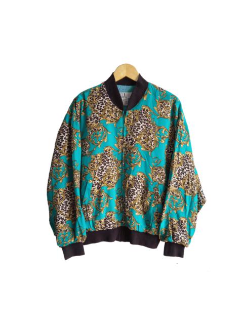 Other Designers Vintage Sunny Leigh Silk Bomber