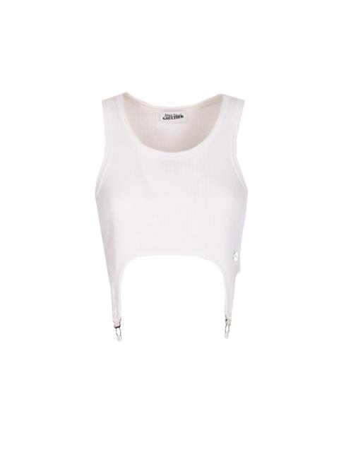 Jean Paul Gaultier Jean Paul Gaultier Women The White Garter Bra