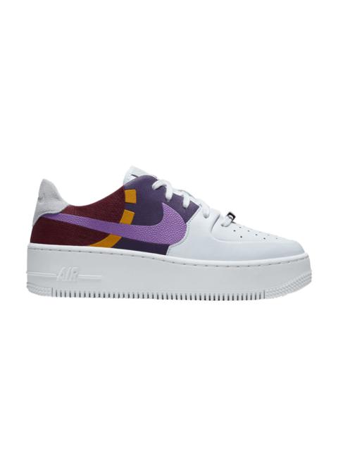 Nike Wmns Air Force 1 Sage Low LX 'Grey Dark Orchid'