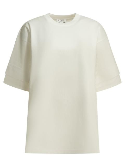 Alaïa Alaïa Crew-neck T-shirt