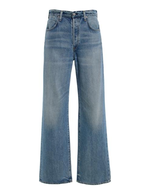 Citizens of Humanity Annina Rigid Straight-Leg Jeans medium wash