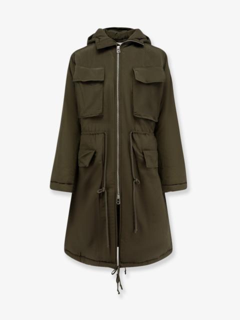 Other Designers Oamc Peacemaker Padded Nylon Long Jacket