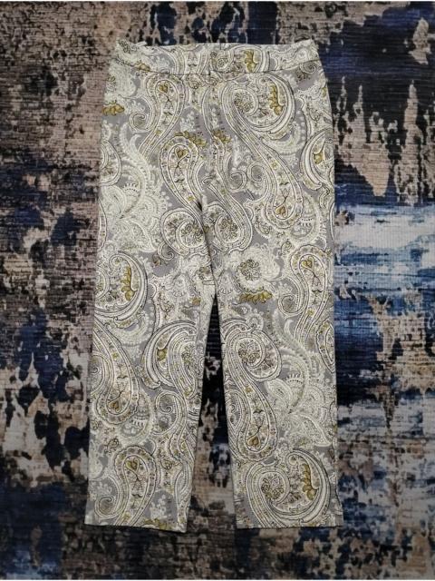 Other Designers Japanese Brand - Vintage Christian Aujard Paisley Ankle Pants Rare Design