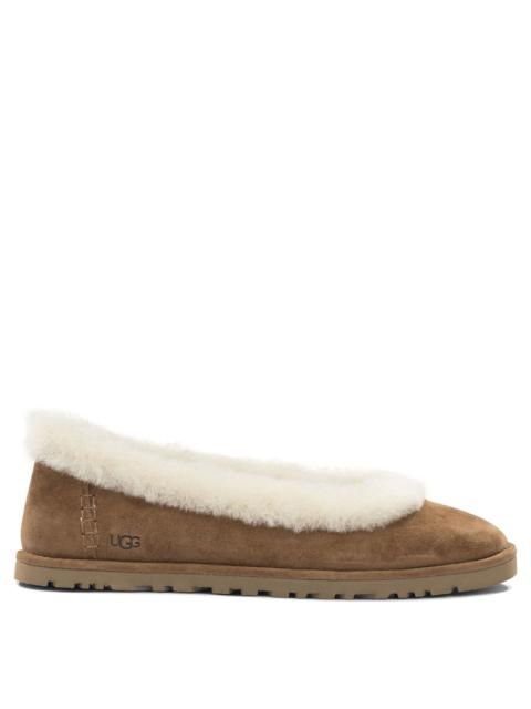 UGG Ugg Zora Classic Ballet Flats Brown Women
