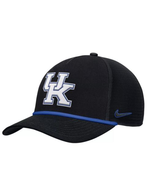 Nike Nike Adult Kentucky Wildcats Black Rope Adjustable Trucker Hat