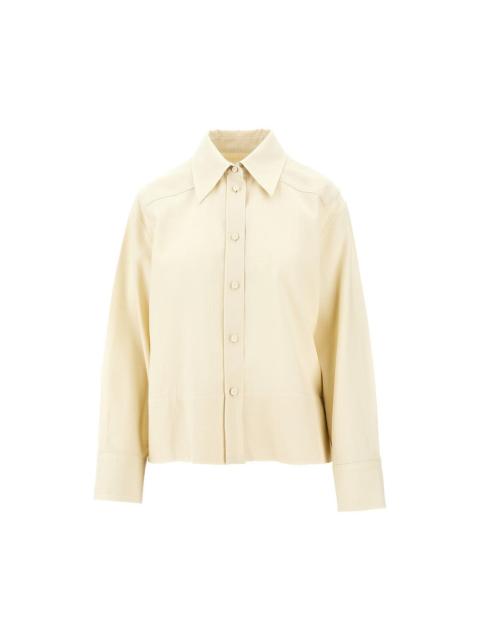 Jil Sander WOOL RIPSTOP SHIRT