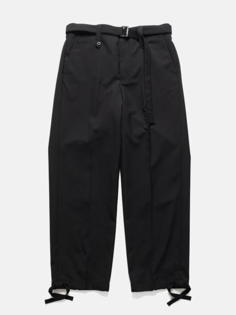sacai Suiting Pants Black