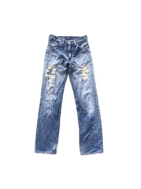 Levi's Vintage Levis 502 Distressed Denim Jeans Made in Japan