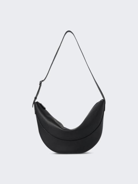 The Row Jouve Leather Bag Black