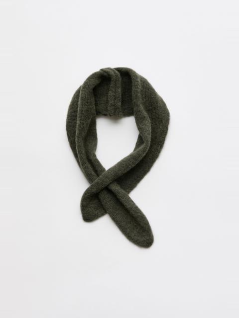 Our Legacy Our Legacy Miniature Scarf Moss Green