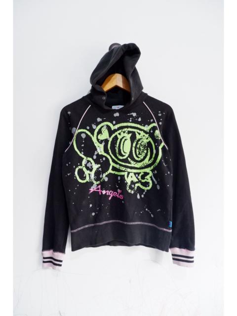 Other Designers Beauty Beast - Vintage Angel Blue Pullover Hoodie