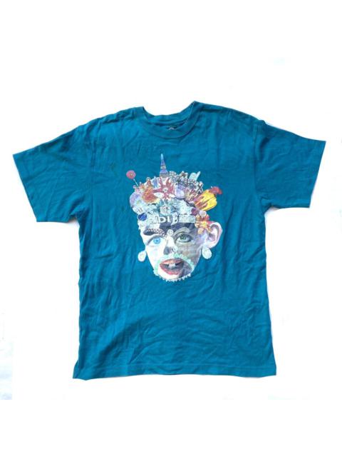 UNDERCOVER AW01 D.A.V.F. Face Collage T Shirt