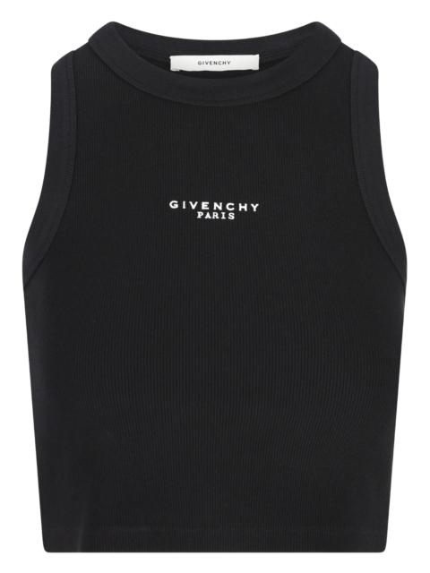 Givenchy Givenchy Ribbed Tank Top