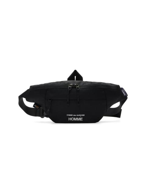 Comme des Garçons Homme Black CORDURA Messenger Bag