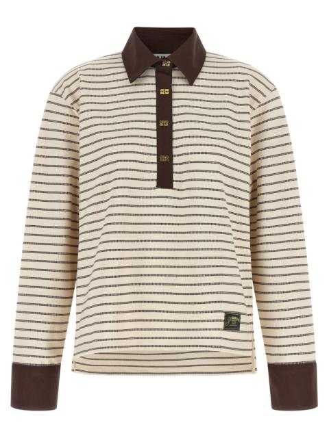 GANNI Ganni Women Striped Cotton Polo Shirt
