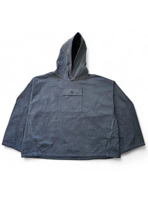 12 Sateen Hoodie - Cotton - Dark Green - Large
